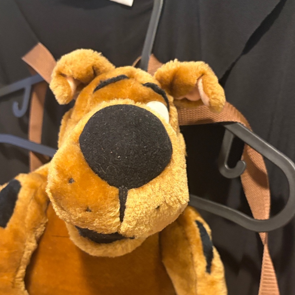 Brown and Black Dog Plush Toy